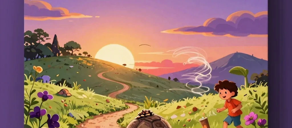 La tortuga y el viento impaciente
